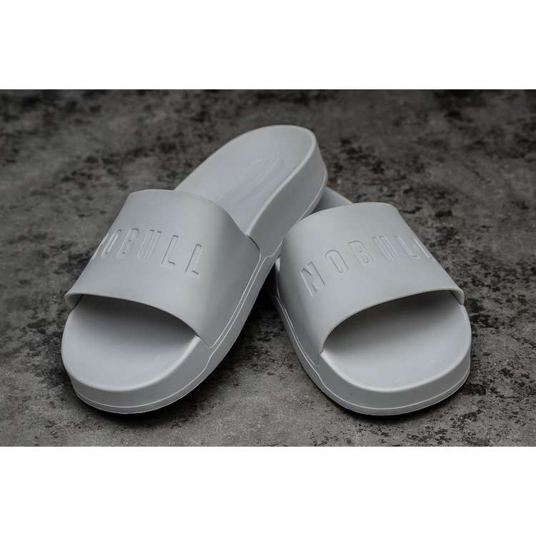 Chanclas Nobull Arctic Grey Chanclas Hombre Blancos | MX-34603