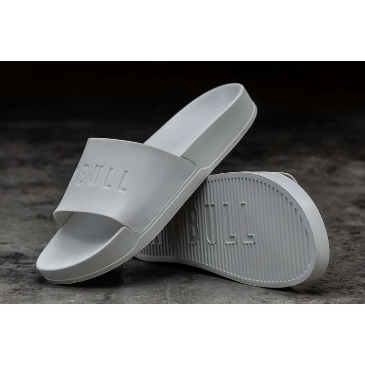Chanclas Nobull Arctic Grey Chanclas Hombre Blancos | MX-34603