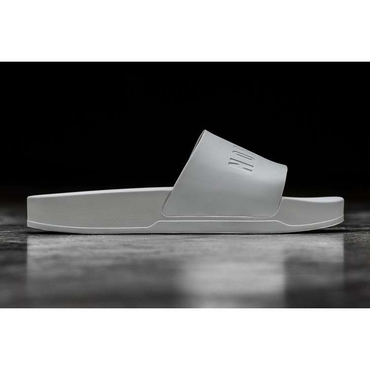 Chanclas Nobull Arctic Grey Chanclas Hombre Blancos | MX-34603