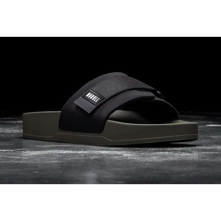 Chanclas Nobull Black Ivy Adjustable Mujer Negros | MX-90279