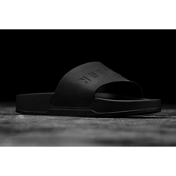 Chanclas Nobull Black Mujer Negros | MX-71792