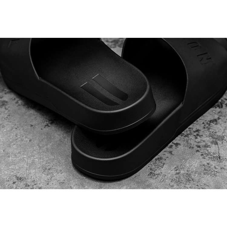 Chanclas Nobull Black Mujer Negros | MX-71792