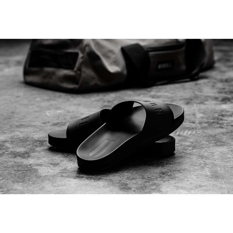 Chanclas Nobull Black Mujer Negros | MX-71792