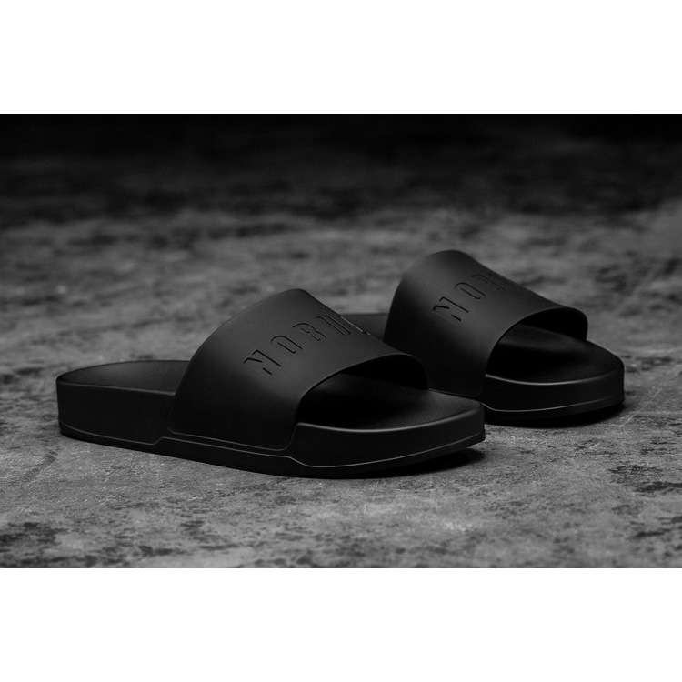 Chanclas Nobull Black Mujer Negros | MX-71792