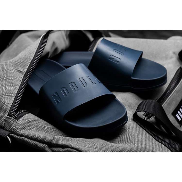 Chanclas Nobull Navy Chanclas Hombre Azul Marino | MX-76950