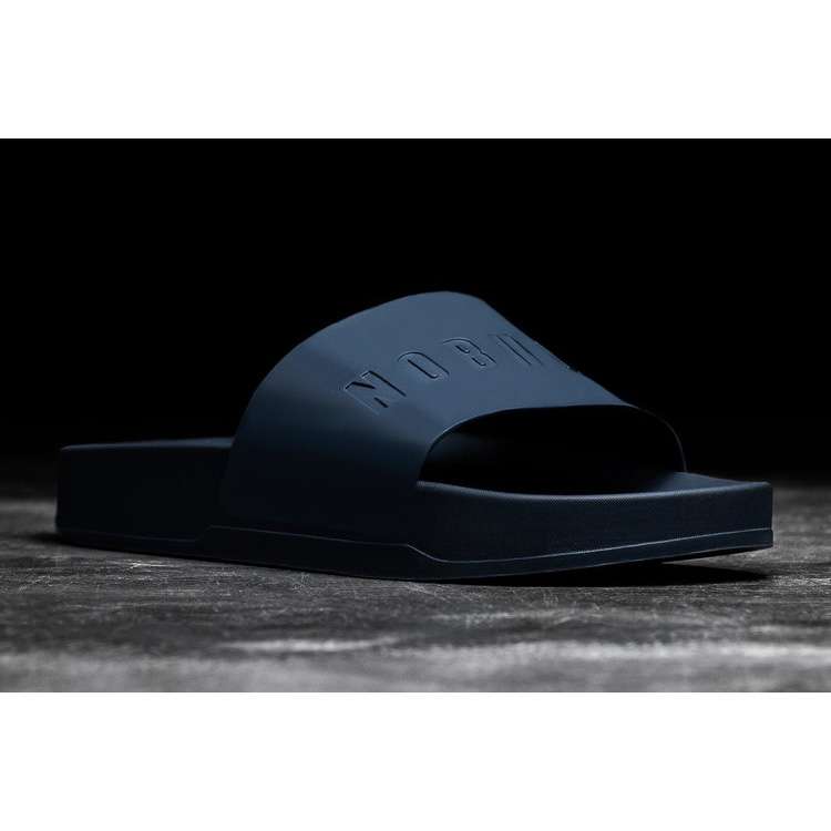 Chanclas Nobull Navy Chanclas Hombre Azul Marino | MX-76950