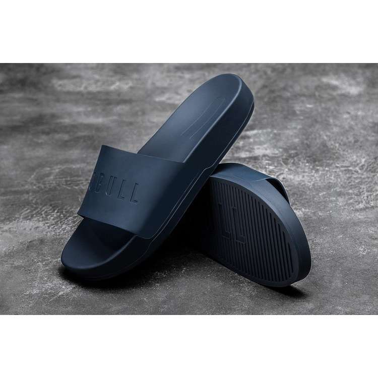 Chanclas Nobull Navy Chanclas Hombre Azul Marino | MX-76950