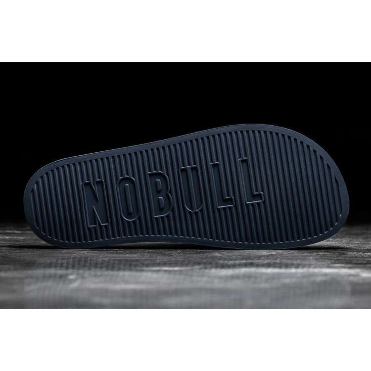 Chanclas Nobull Navy Mujer Azul Marino | MX-66661