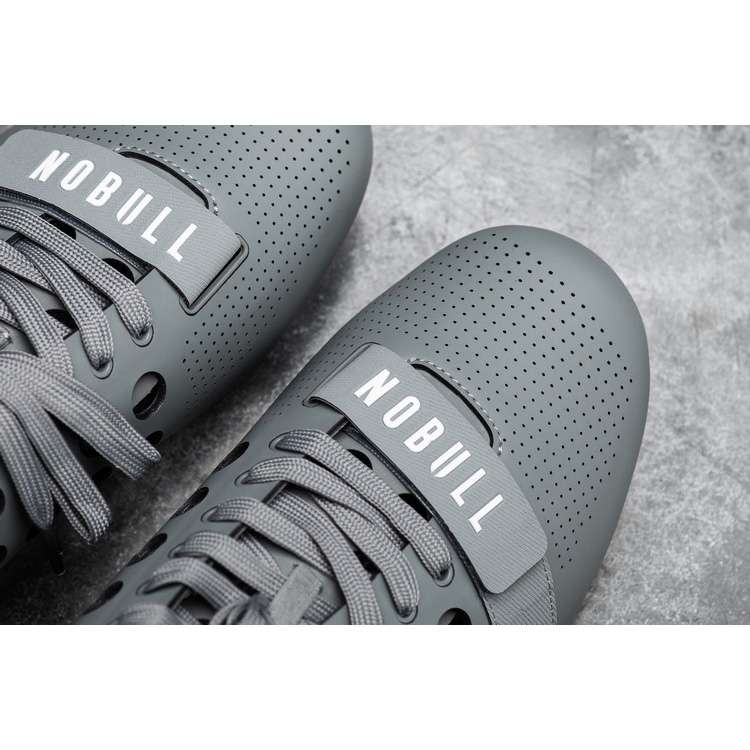Tenis Ciclismo Nobull Concrete Hombre Grises | MX-24831
