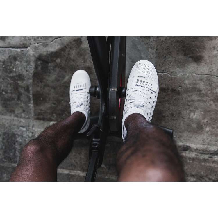Tenis Ciclismo Nobull White Hombre Blancos | MX-23024