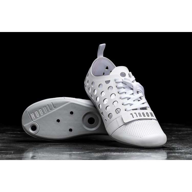 Tenis Ciclismo Nobull White Hombre Blancos | MX-23024