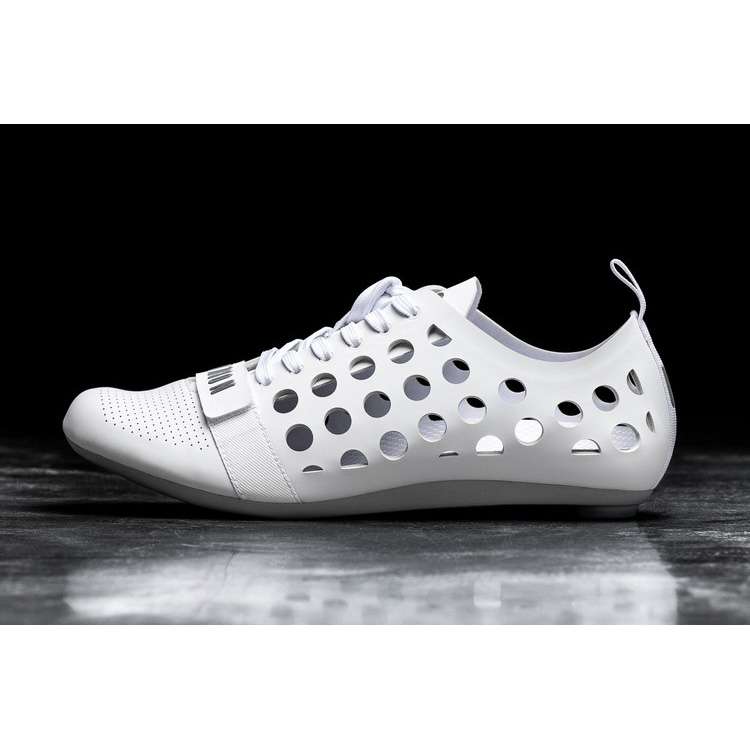 Tenis Ciclismo Nobull White Hombre Blancos | MX-23024