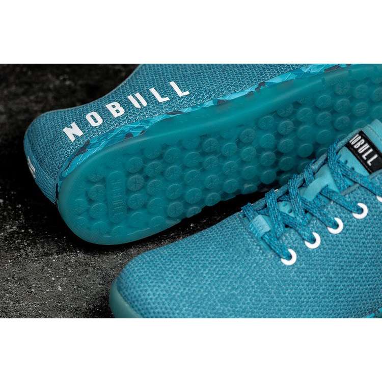 Tenis Deportivos Nobull Agua Heather Trainer Hombre Azules | MX-88972