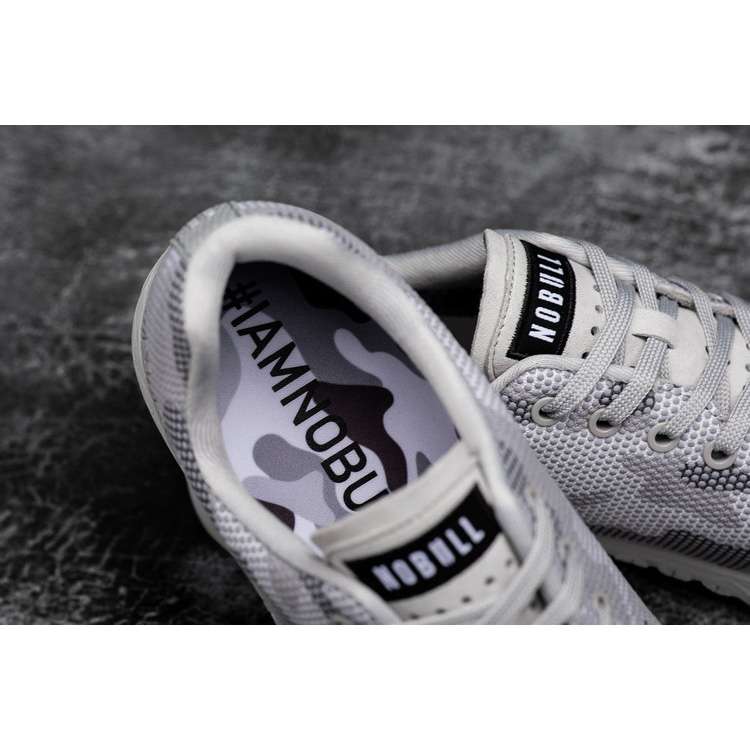 Tenis Deportivos Nobull Arctic Camo Trainer Mujer Blancos Grises | MX-52580