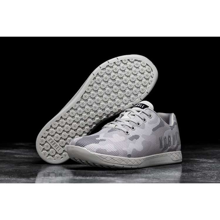 Tenis Deportivos Nobull Arctic Camo Trainer Mujer Blancos Grises | MX-52580