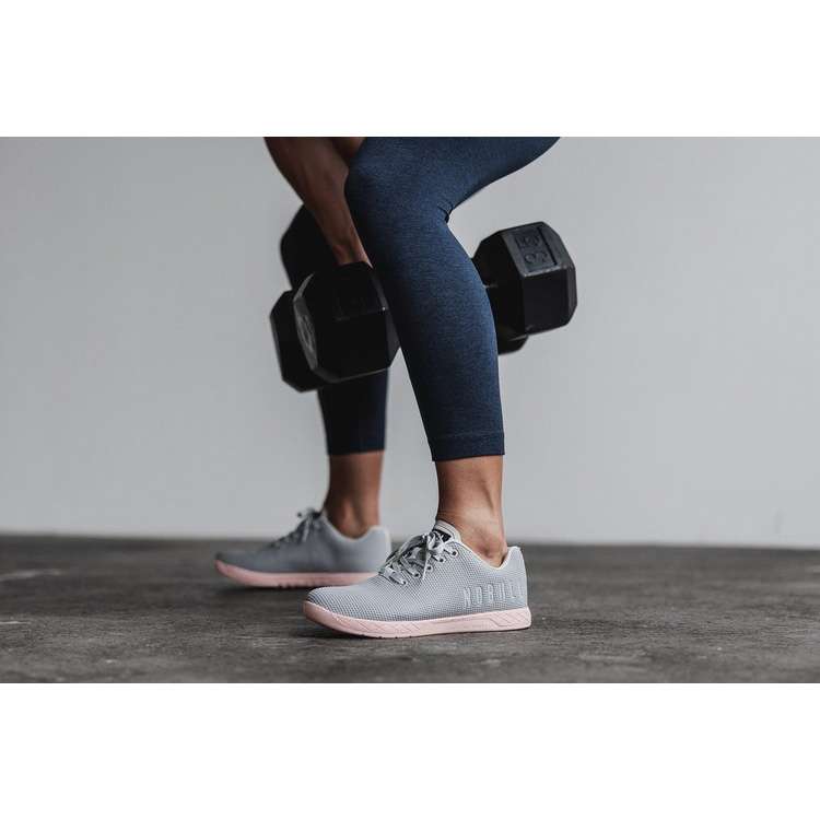 Tenis Deportivos Nobull Arctic Dusty Rose Trainer Mujer Grises Rosas | MX-40646