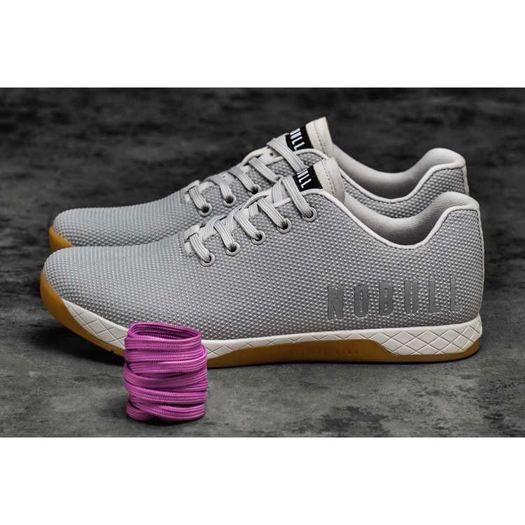 Tenis Deportivos Nobull Arctic Gum Trainer Hombre Grises | MX-98478
