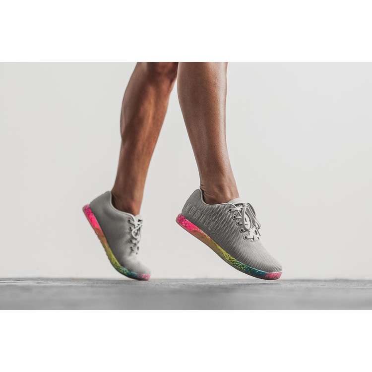 Tenis Deportivos Nobull Arctic Neon Glitch Trainer Mujer Grises Multicolor | MX-45093