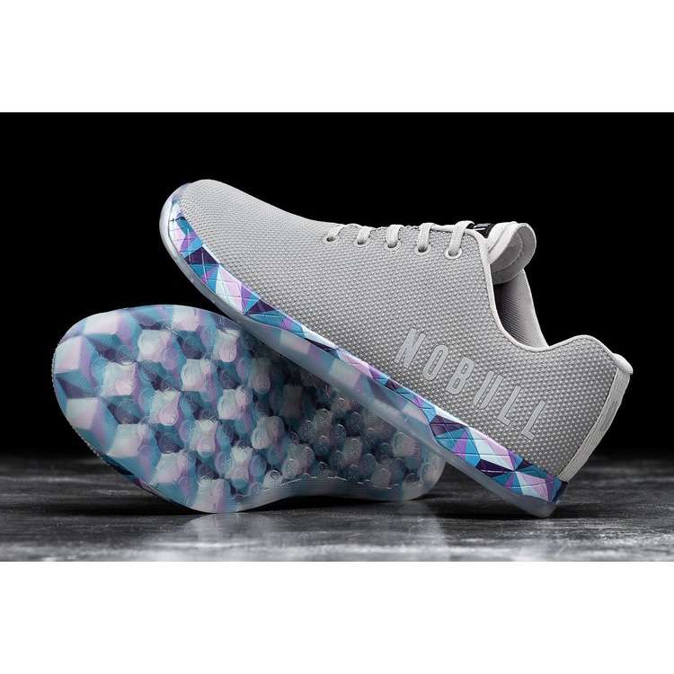 Tenis Deportivos Nobull Arctic Prism Trainer Mujer Grises Azules | MX-15589