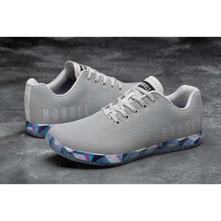 Tenis Deportivos Nobull Arctic Prism Trainer Mujer Grises Azules | MX-15589