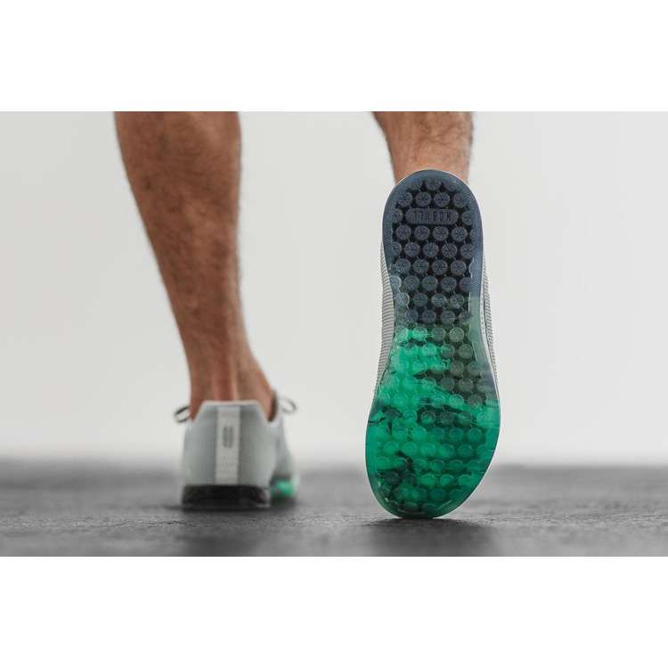 Tenis Deportivos Nobull Arctic Tide Trainer Hombre Grises Turquesa | MX-37446