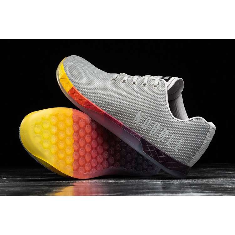 Tenis Deportivos Nobull Arctic Yellow Gradient Trainer Mujer Grises Multicolor | MX-30473