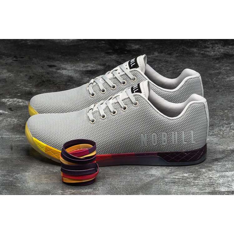 Tenis Deportivos Nobull Arctic Yellow Gradient Trainer Mujer Grises Multicolor | MX-30473