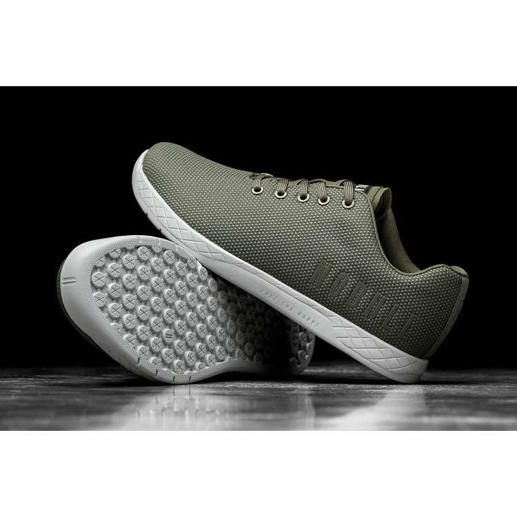 Tenis Deportivos Nobull Army Arctic Trainer Hombre Verde Oliva | MX-46010