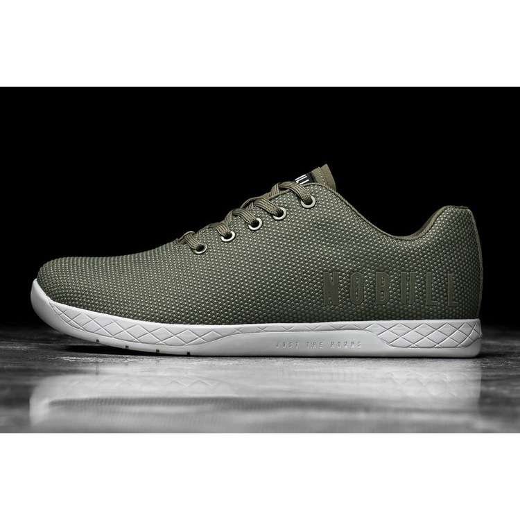Tenis Deportivos Nobull Army Arctic Trainer Hombre Verde Oliva | MX-46010