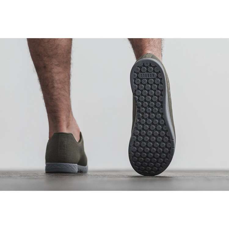 Tenis Deportivos Nobull Army Grey Trainer Hombre Verde Oliva | MX-24345