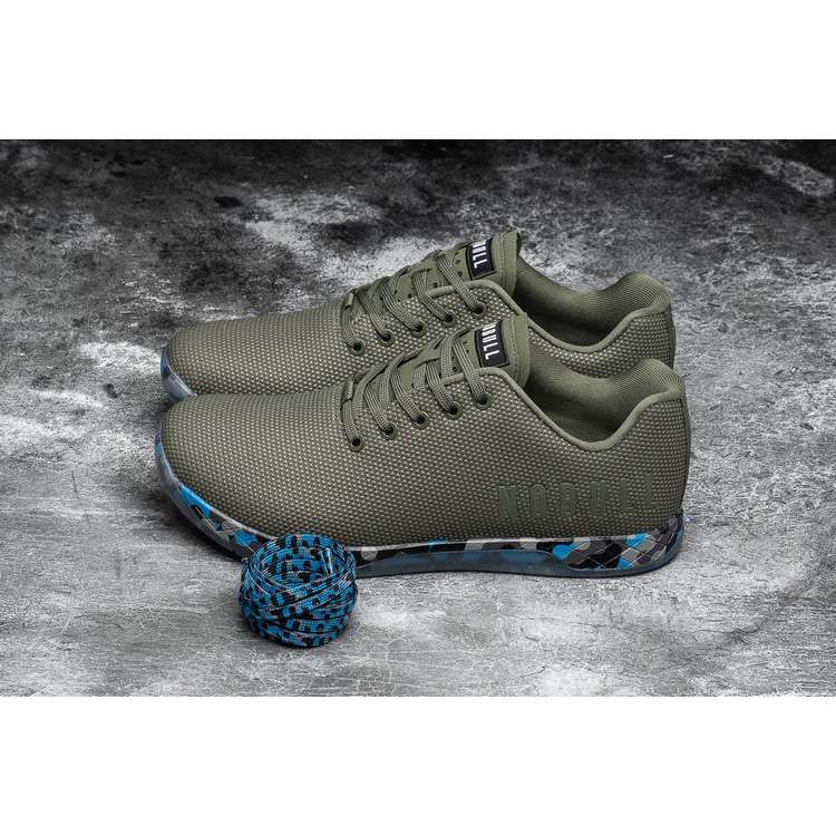Tenis Deportivos Nobull Army Radial Trainer Hombre Verde Oliva | MX-55705