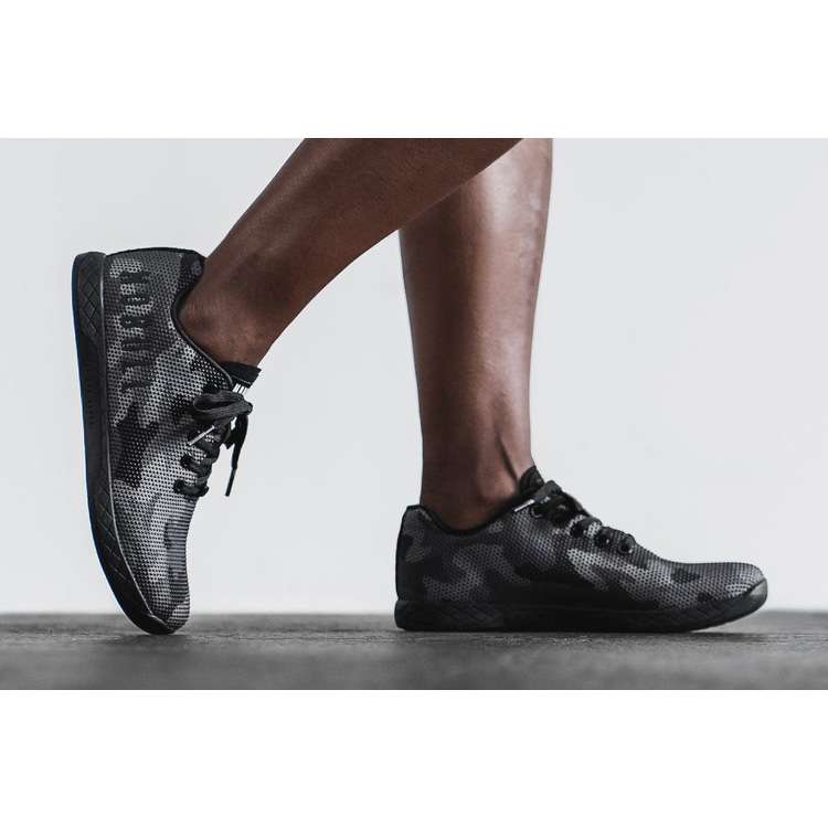 Tenis Deportivos Nobull Black Camo Trainer Mujer Negros Grises | MX-75525