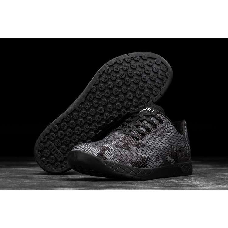 Tenis Deportivos Nobull Black Camo Trainer Hombre Grises | MX-93331