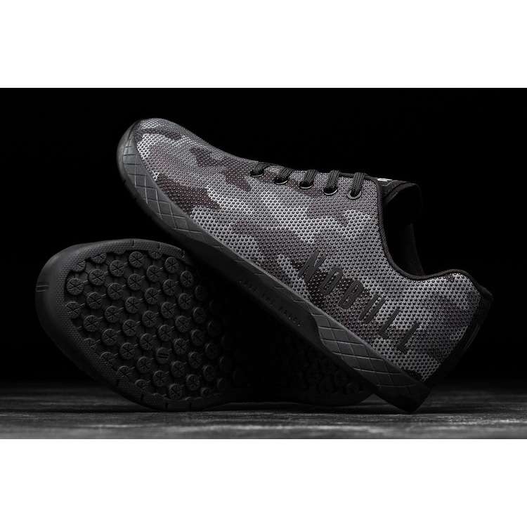 Tenis Deportivos Nobull Black Camo Trainer Hombre Grises | MX-93331