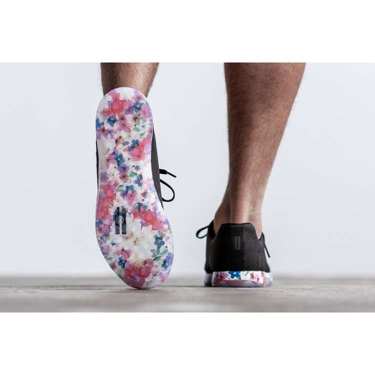 Tenis Deportivos Nobull Black Daisy Trainer Hombre Negros Rojos | MX-19181