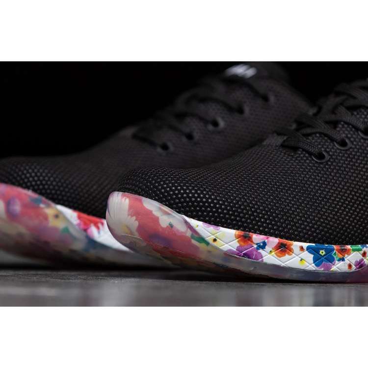 Tenis Deportivos Nobull Black Daisy Trainer Hombre Negros Rojos | MX-19181