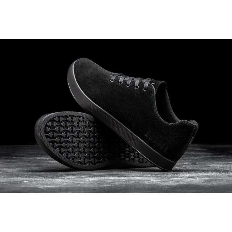 Tenis Deportivos Nobull Black Gamuza Trainer Mujer Negros | MX-19648