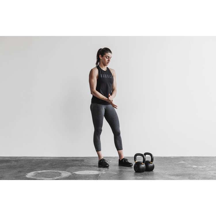 Tenis Deportivos Nobull Black Gamuza Trainer Mujer Negros | MX-19648