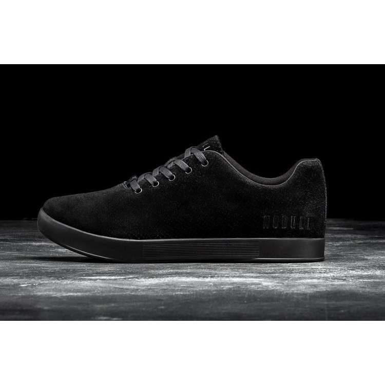 Tenis Deportivos Nobull Black Gamuza Trainer Mujer Negros | MX-19648