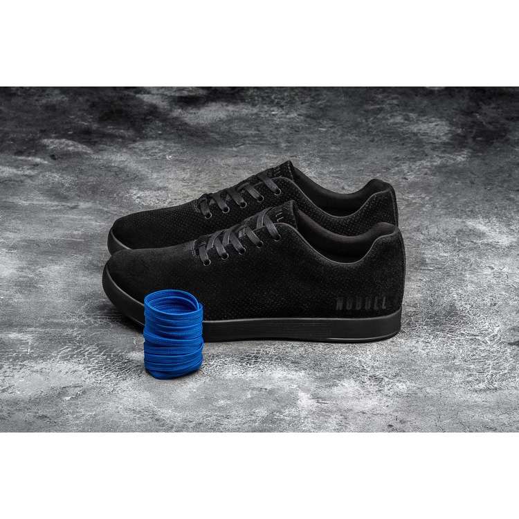 Tenis Deportivos Nobull Black Gamuza Trainer Hombre Negros | MX-63462