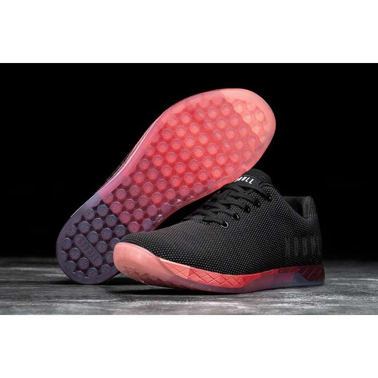Tenis Deportivos Nobull Black Gradient Trainer Hombre Negros Rosas | MX-74863