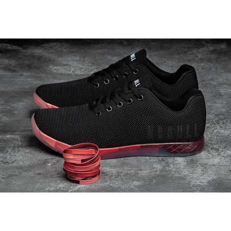 Tenis Deportivos Nobull Black Gradient Trainer Hombre Negros Rosas | MX-74863