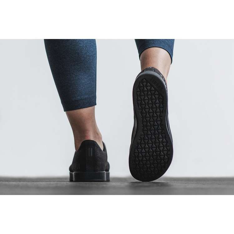 Tenis Deportivos Nobull Black Lona Trainer Mujer Negros | MX-53159