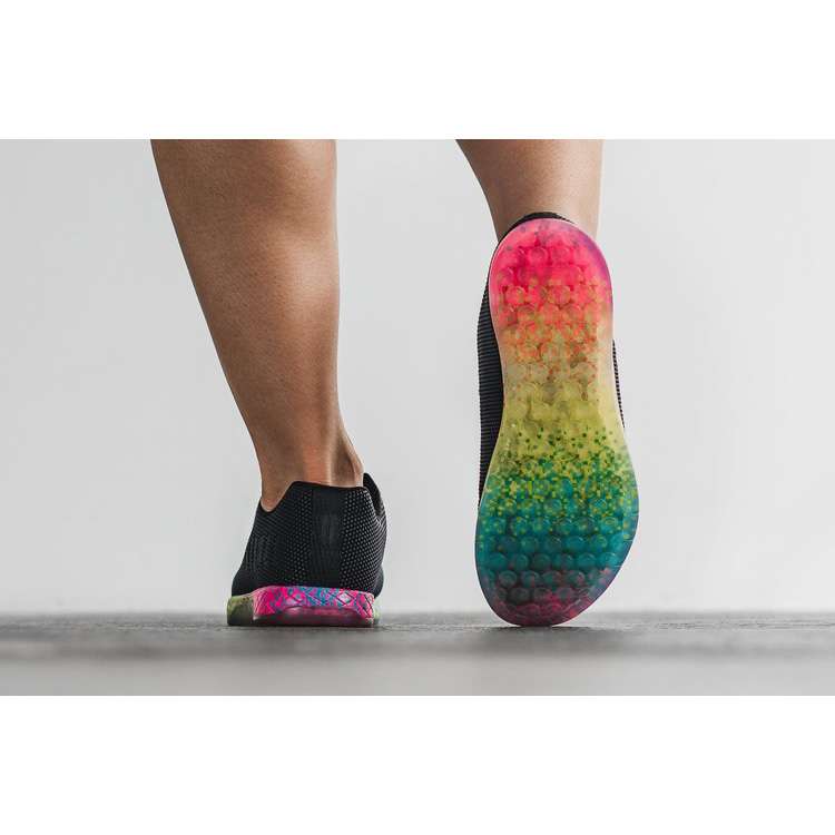 Tenis Deportivos Nobull Black Neon Glitch Trainer Mujer Negros Multicolor | MX-45474