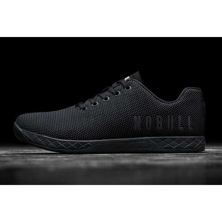 Tenis Deportivos Nobull Black Trainer Hombre Negros | MX-83701