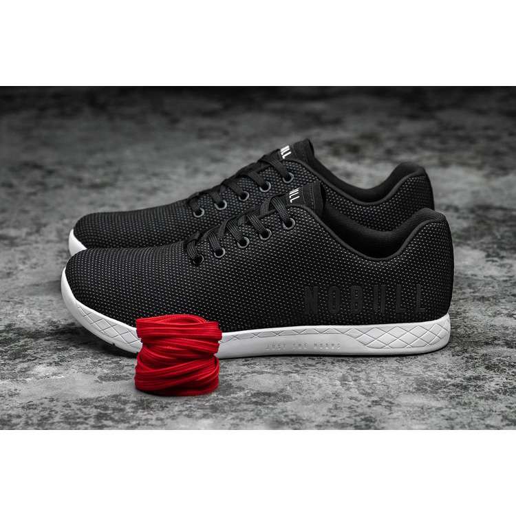 Tenis Deportivos Nobull Black White Trainer Mujer Negros | MX-87052