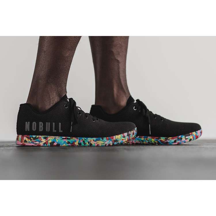 Tenis Deportivos Nobull Black Wild Trainer Hombre Negros Multicolor | MX-99590