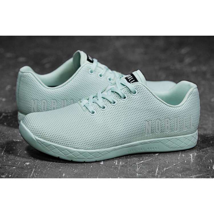 Tenis Deportivos Nobull Blue Glass Trainer Hombre Turquesa | MX-39209