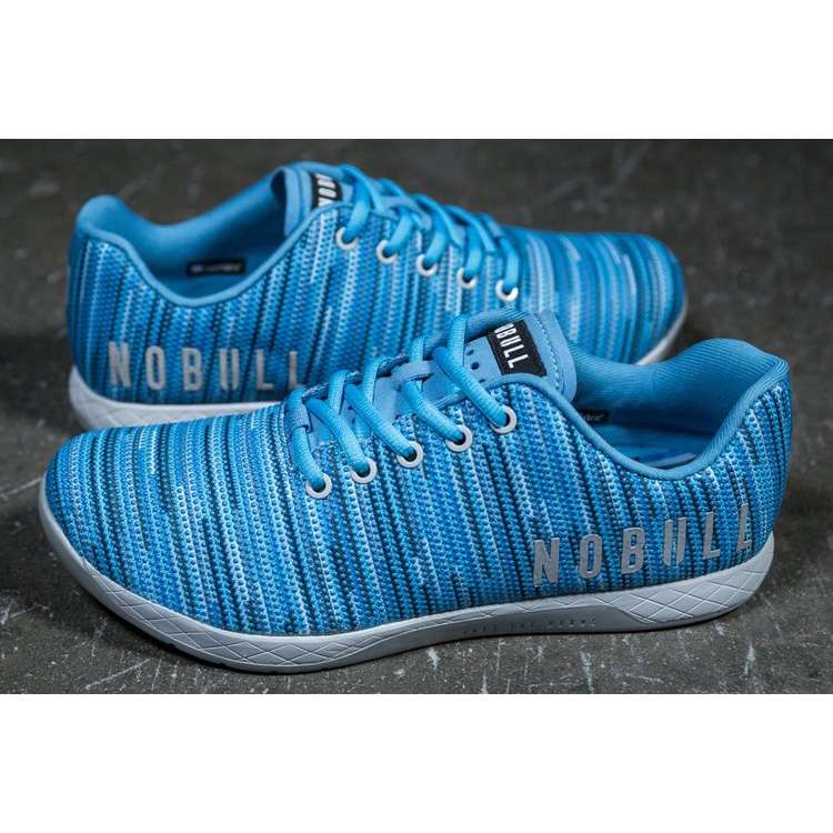 Tenis Deportivos Nobull Blue Linear Trainer Mujer Azules | MX-64483