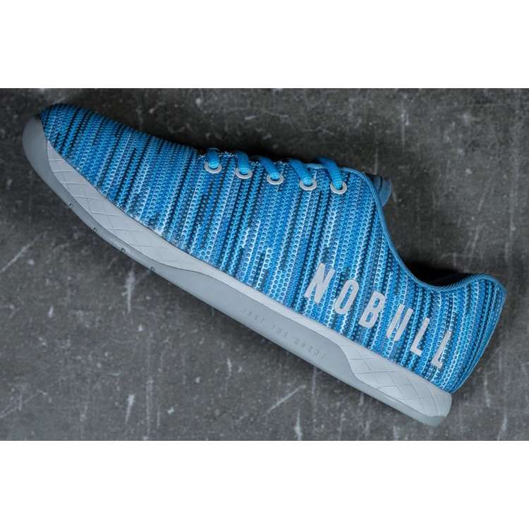 Tenis Deportivos Nobull Blue Linear Trainer Mujer Azules | MX-64483